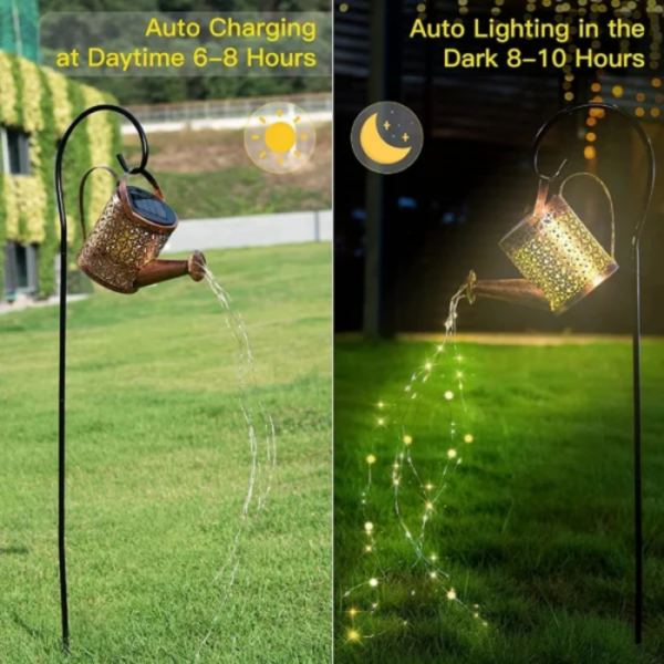 Solar Waterfall Lights - Image 9