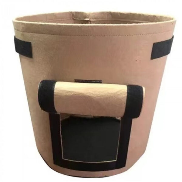 Felt Plant Grow Bags Nonwoven Fabric Garden Pot Greenhouse Vegetable Growing Bags - Image 4