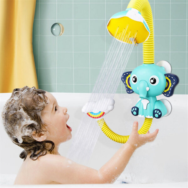 Cute Elephant Sprinkler Bath Toy