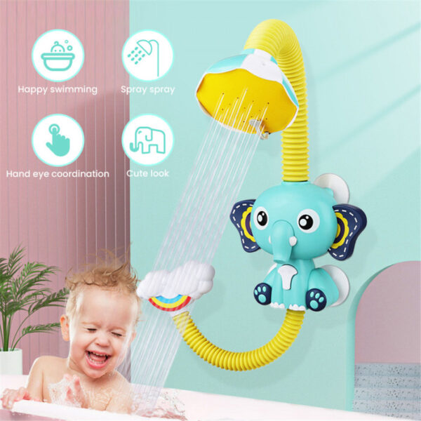 Cute Elephant Sprinkler Bath Toy - Image 2