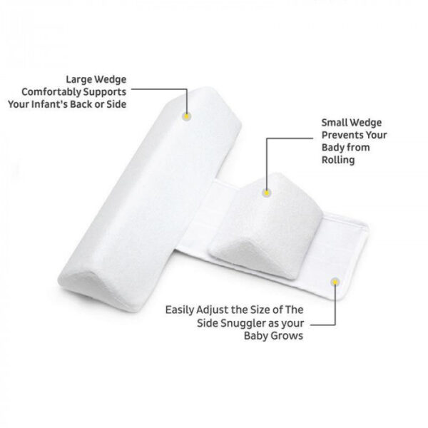 Anti Roll Baby Pillow and Sleep Positioner - Image 4