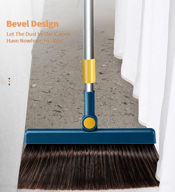 Broom and Windproof Dustpan with Adjustable Handle - Image 6