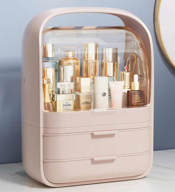 Modern Makeup Storage Organizer With Drawer - Image 6