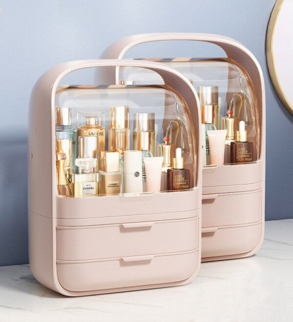 Modern Makeup Storage Organizer With Drawer - Image 15