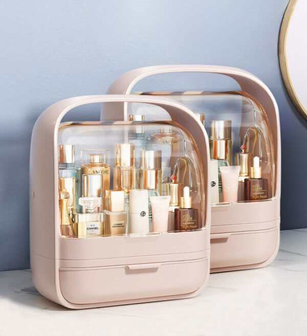 Modern Makeup Storage Organizer With Drawer - Image 16