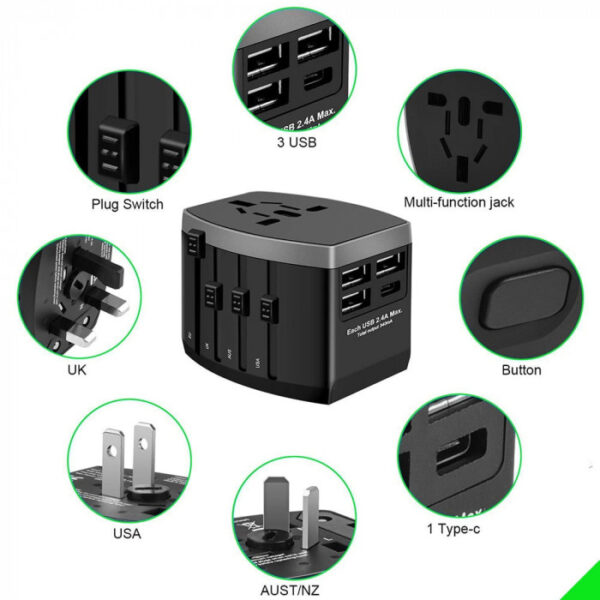 Universal Travel Socket Converter - Image 7