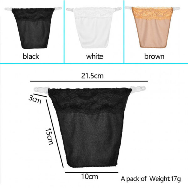 Lace Privacy Invisible Bra-3PCS - Image 4