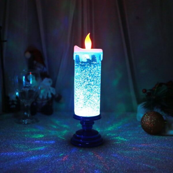 LED Christmas Candles  With Pedestal - Image 6