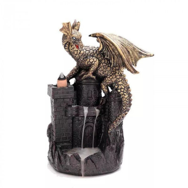 Dragon Castle Incense Burner - Image 5