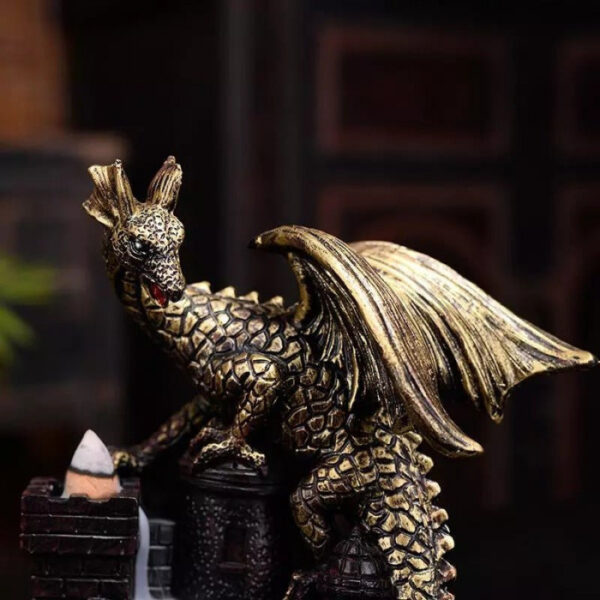 Dragon Castle Incense Burner - Image 2