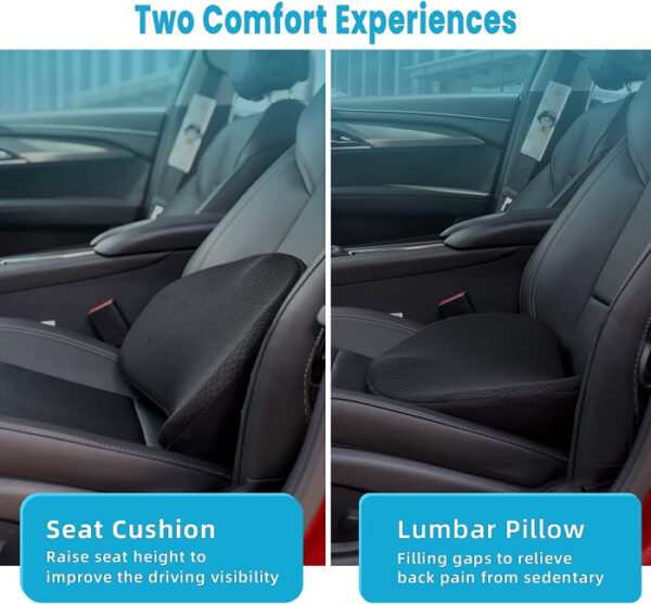 Car Seat Cushion for Shorter Drivers - Image 3