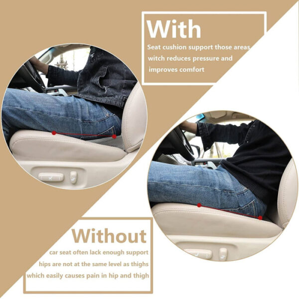 Car Seat Cushion for Shorter Drivers - Image 8