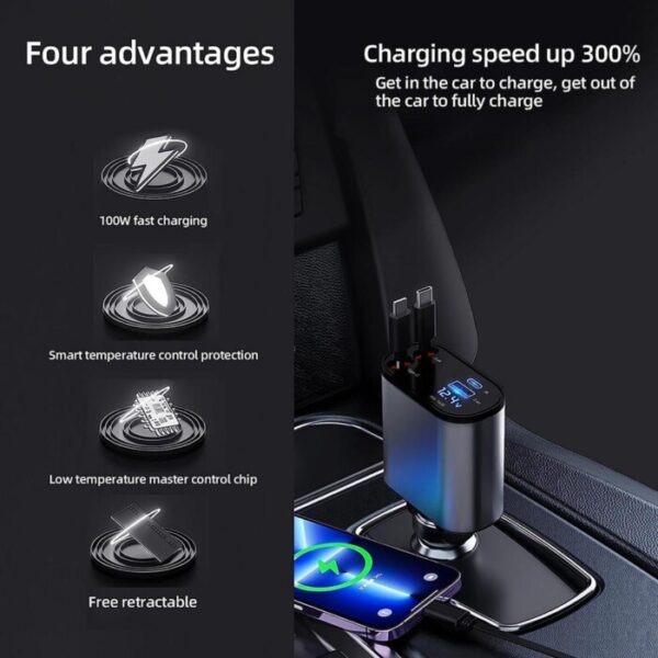 4-in-1 Car Charger - Image 6