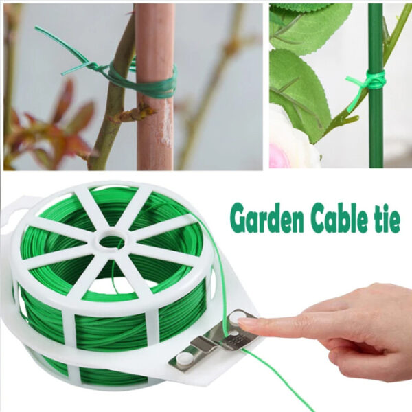 Grow Strong Plants: Garden Plant Fixed Rope (Green, Durable) - Image 6