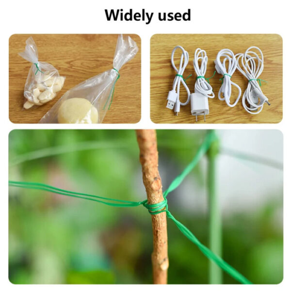 Grow Strong Plants: Garden Plant Fixed Rope (Green, Durable) - Image 4