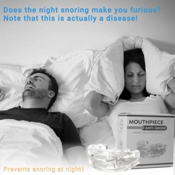 Advanced mouthpiece anti snore - Better sleep tonight with Snoring mouth guard. - Image 2