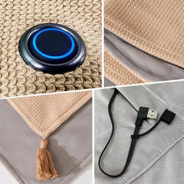 WarmWave Washable USB Heated Cape - Image 4