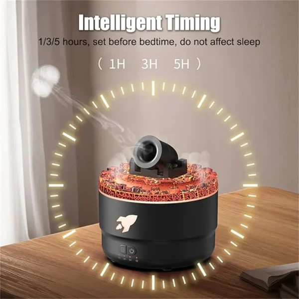 Creative Volcanic Crack Light Artillery Air Humidifier Aromatherapy - Image 4