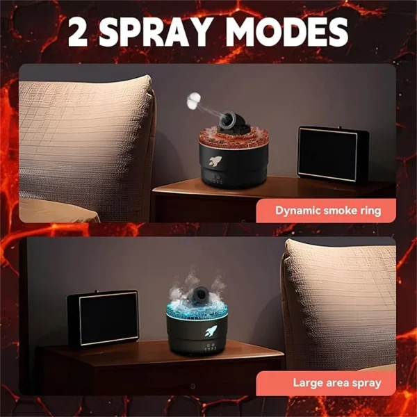 Creative Volcanic Crack Light Artillery Air Humidifier Aromatherapy - Image 9