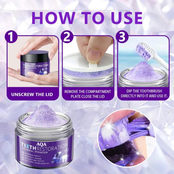 AQA™ TeethRestoration Mineral Powder🦷(CDA recommended) (🎁Flash Sale - Don’t Miss Out) - Image 20