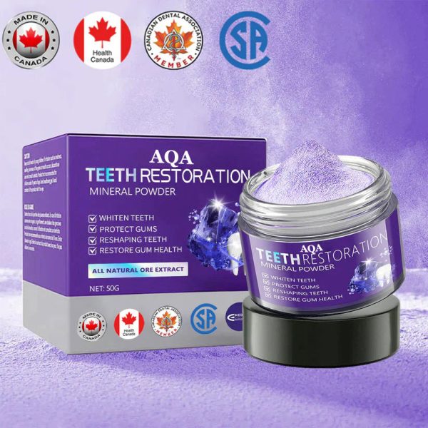 AQA™ TeethRestoration Mineral Powder🦷(CDA recommended) (🎁Flash Sale - Don’t Miss Out)