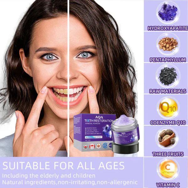 AQA™ TeethRestoration Mineral Powder🦷(CDA recommended) (🎁Flash Sale - Don’t Miss Out) - Image 10